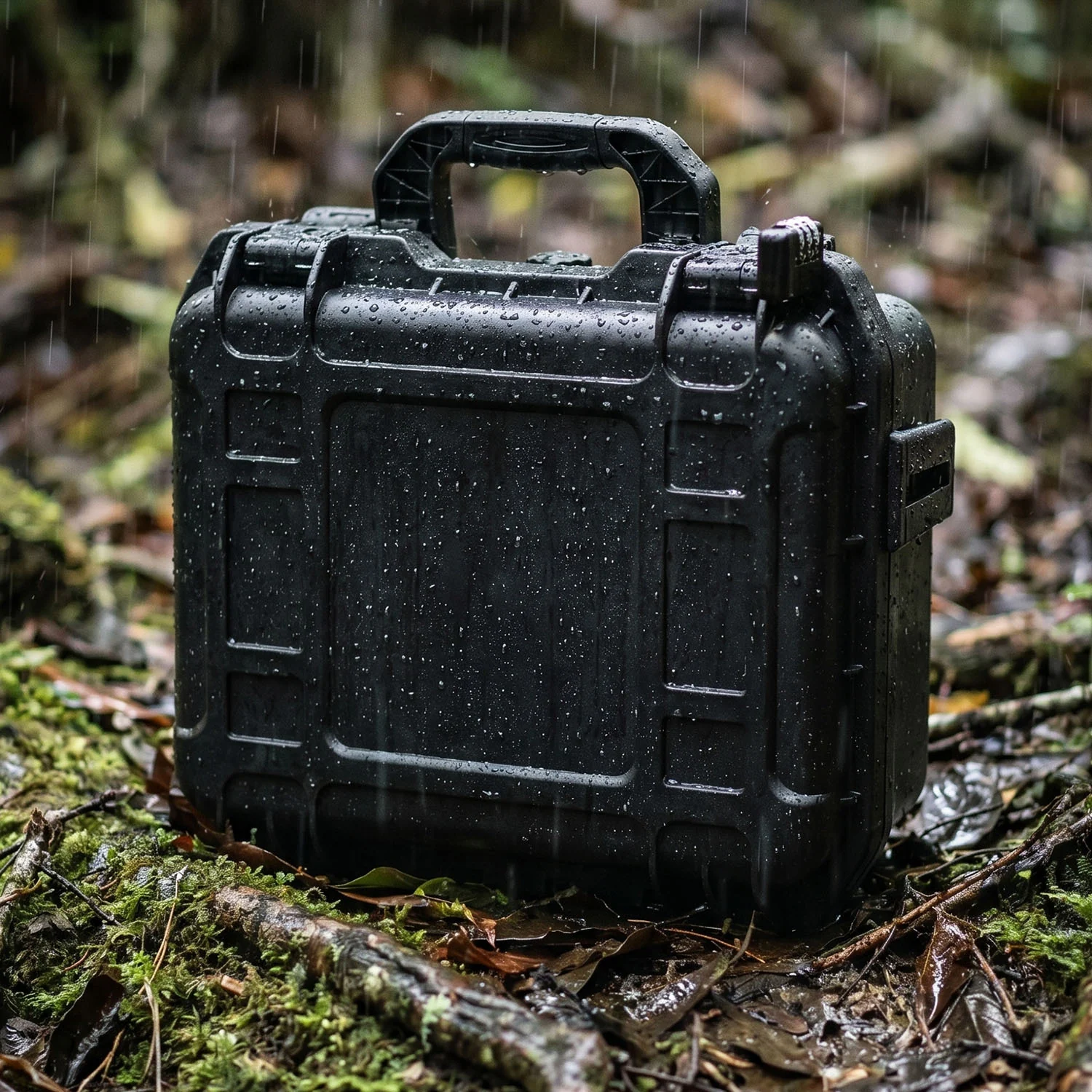 Hard-Shell Cigar Storage Case with Combination Lock