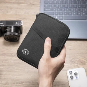 RFID-Blocking Passport and Card Holder