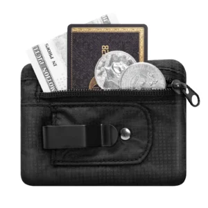 RFID-Blocking Concealed Travel Waist Wallet