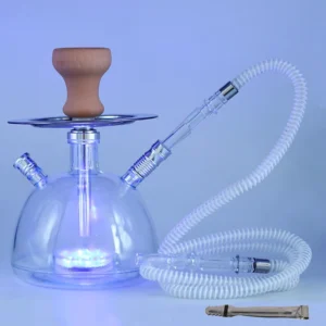 Bubble-Style Acrylic Hookah Set