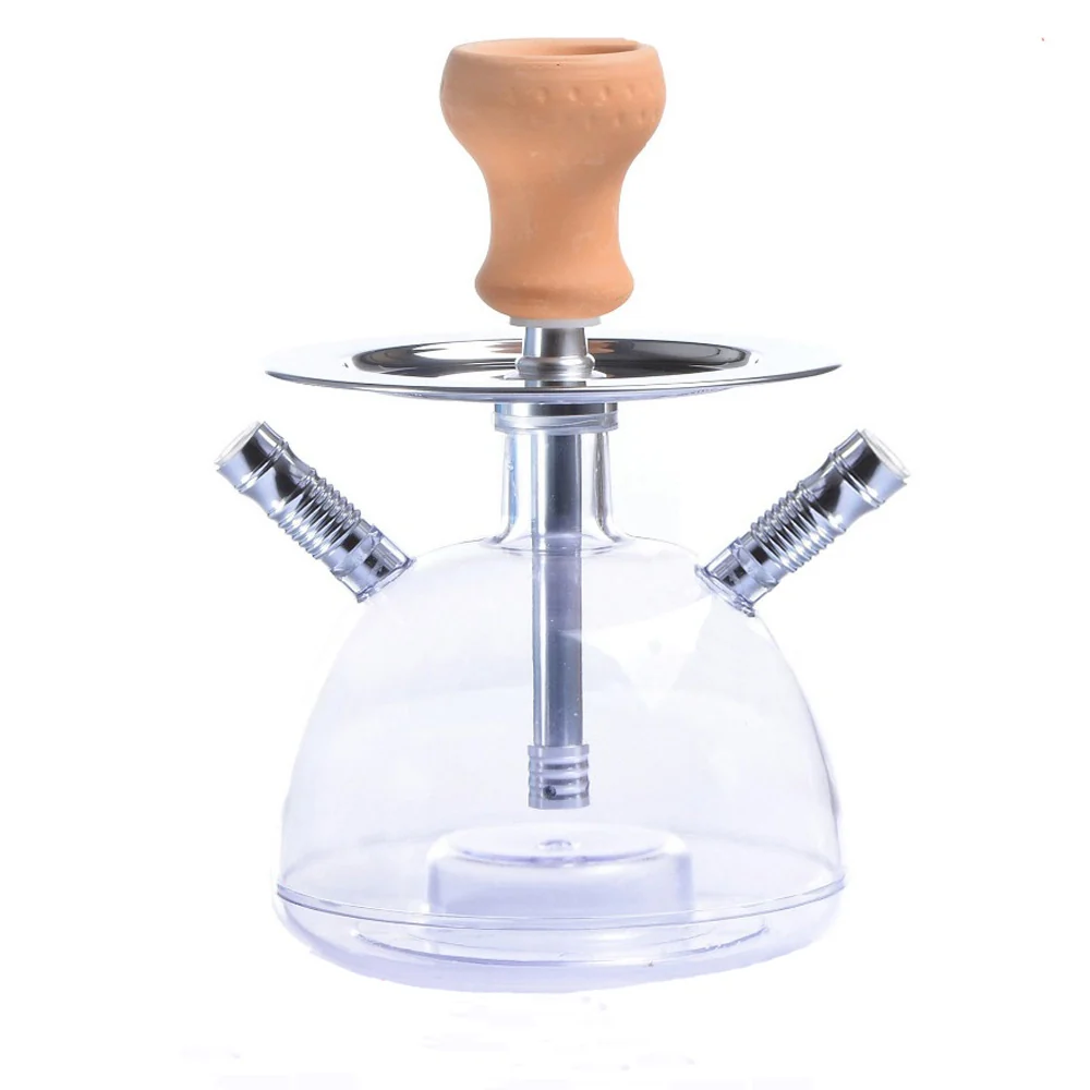 Bubble-Style Acrylic Hookah Set