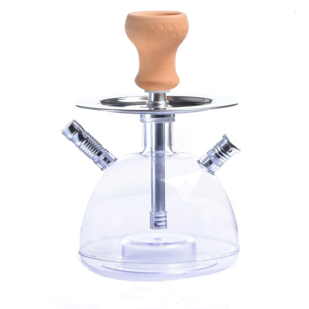Bubble-Style Acrylic Hookah Set
