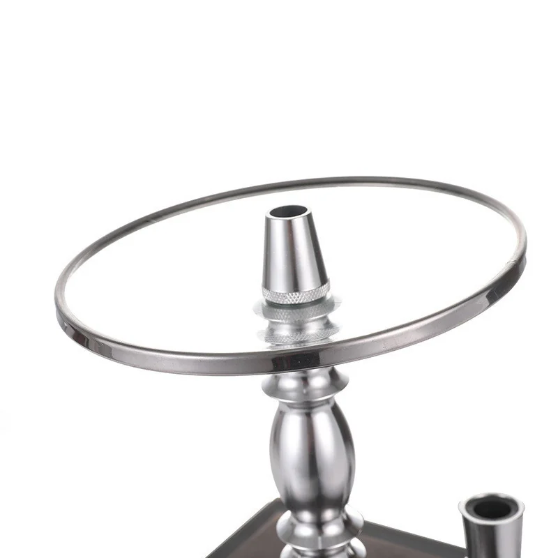 Square Acrylic Hookah Set