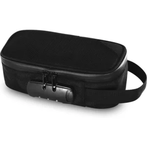 Activated Carbon Smell-Proof Travel Tobacco Bag with Combination Lock for Pipes — application view 005
