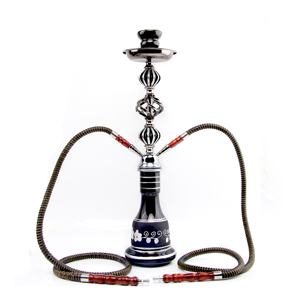 Medium Hookah with Bottle and Two-Hose Options