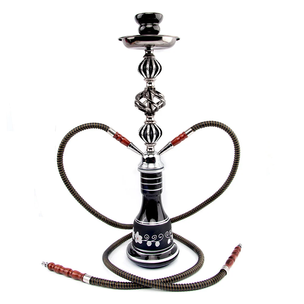 Medium Hookah with Bottle and Two-Hose Options