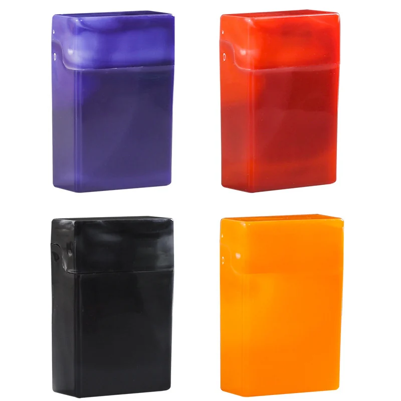 Compartmented Plastic Cigarette Case