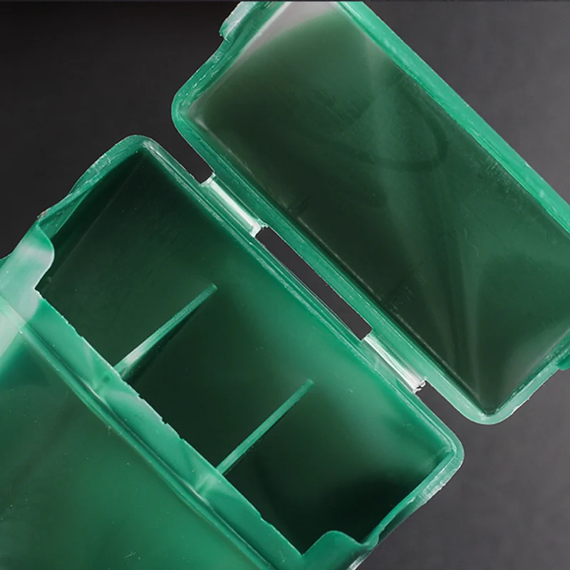 Compartmented Plastic Cigarette Case