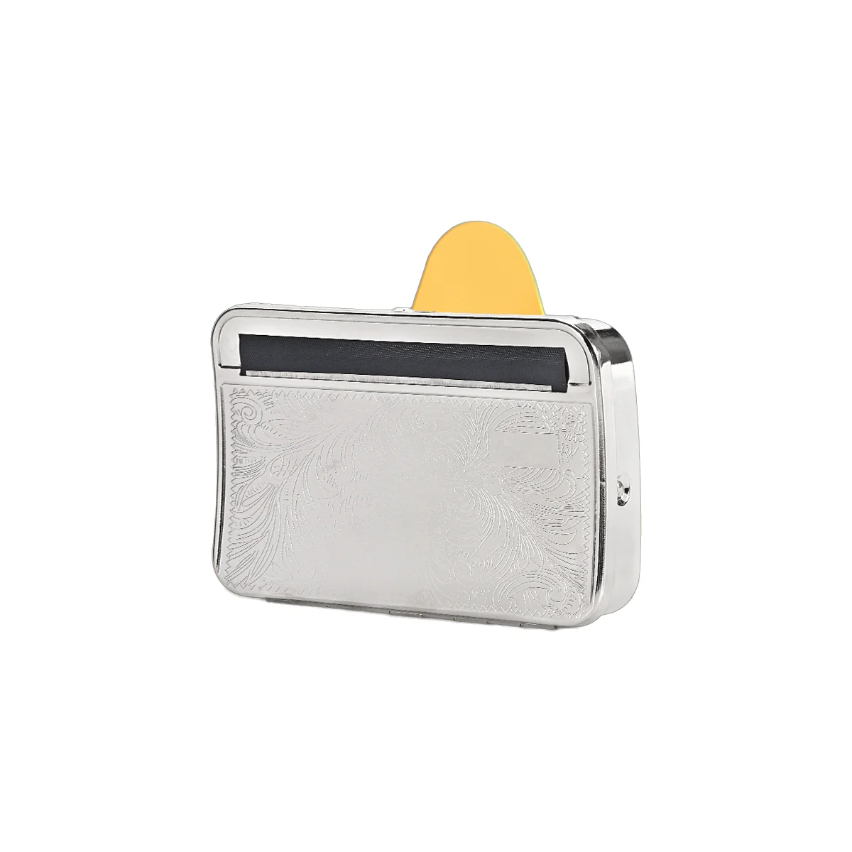 Portable Adjustable Semi-Automatic Metal Cigarette Rolling Box - 70/78/110 mm