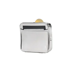 Portable Adjustable Semi-Automatic Metal Cigarette Rolling Box - 70/78/110 mm