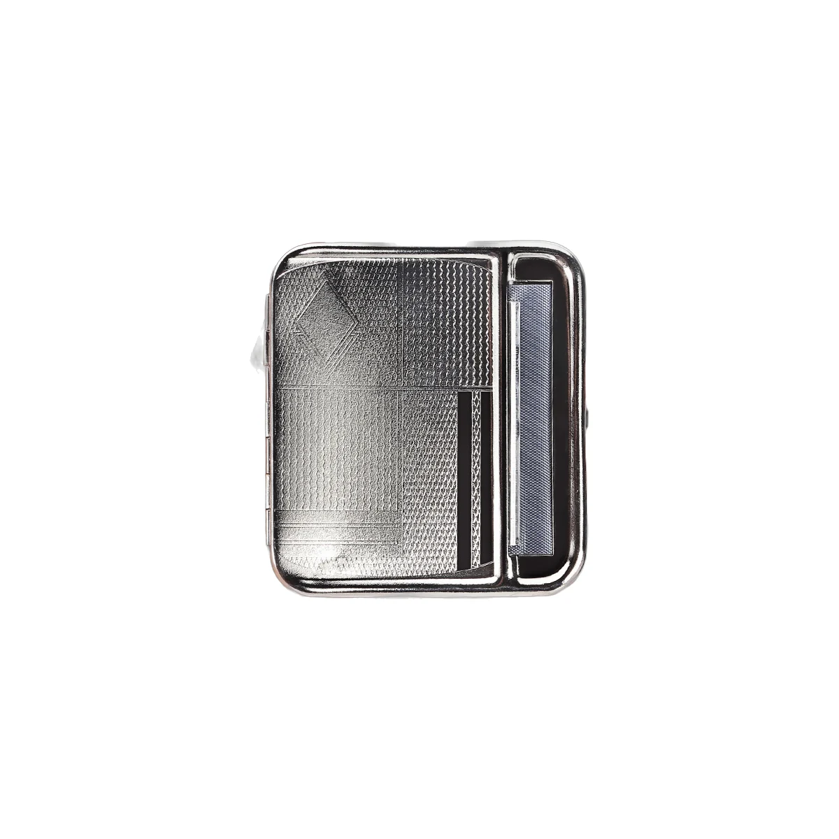 Portable Adjustable Semi-Automatic Metal Cigarette Rolling Box - 70/78/110 mm