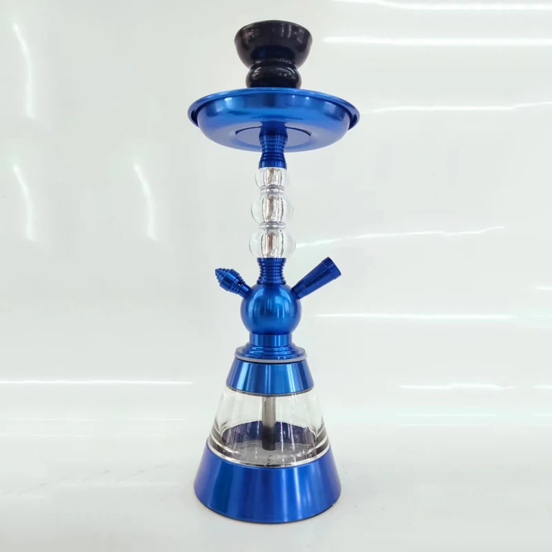 Small Aluminum Alloy and Acrylic Hookah Set