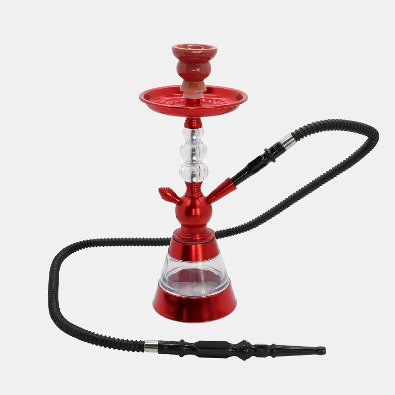 Small Aluminum Alloy and Acrylic Hookah Set
