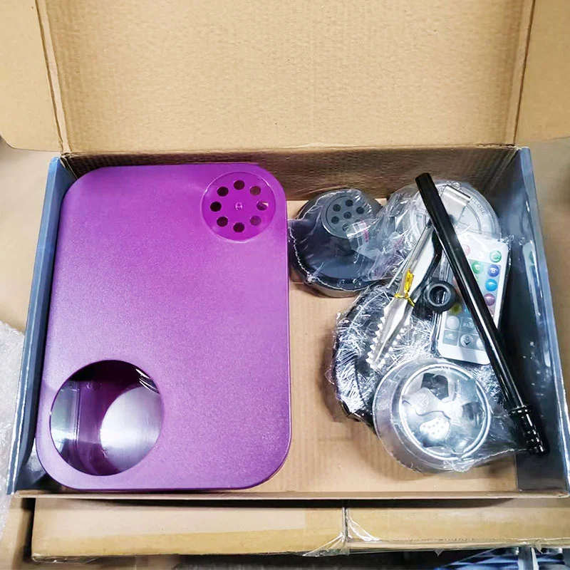 Book-Shaped Acrylic Hookah Set
