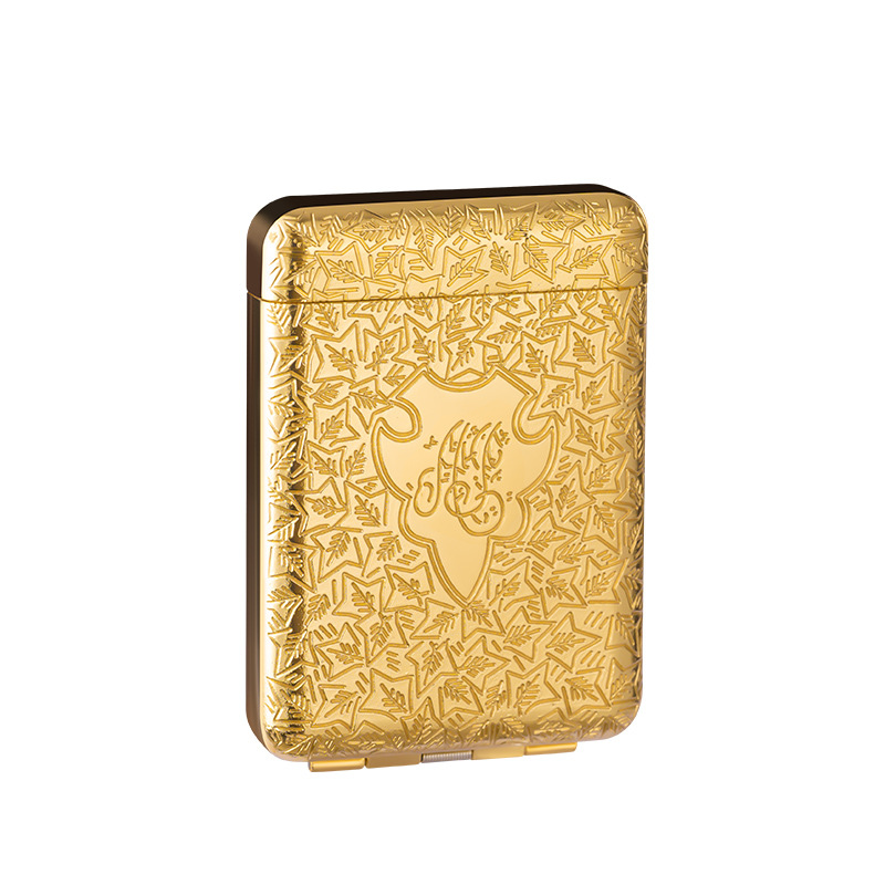 Metal Triple-Fold Cigarette Case