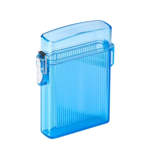 Transparent Plastic Cigarette Case