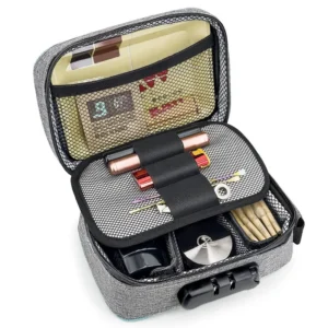 Tobacco Storage Bag with Combination Lock