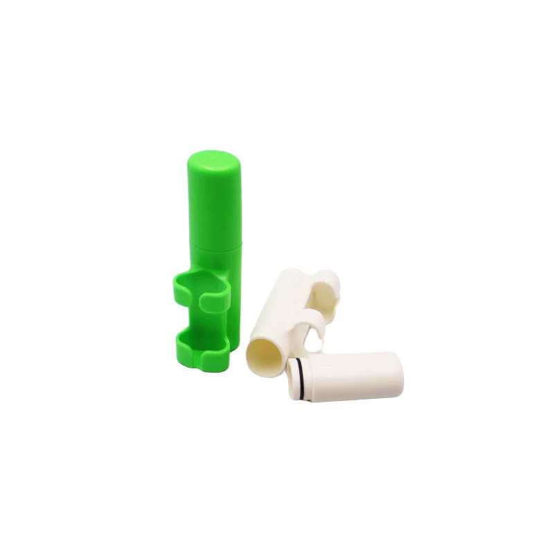 Smell-Proof Crush-Resistant Portable Acrylic Cigar Storage Tube with Lighter Holder