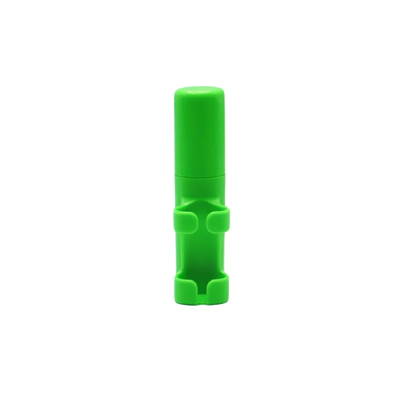 Smell-Proof Crush-Resistant Portable Acrylic Cigar Storage Tube with Lighter Holder