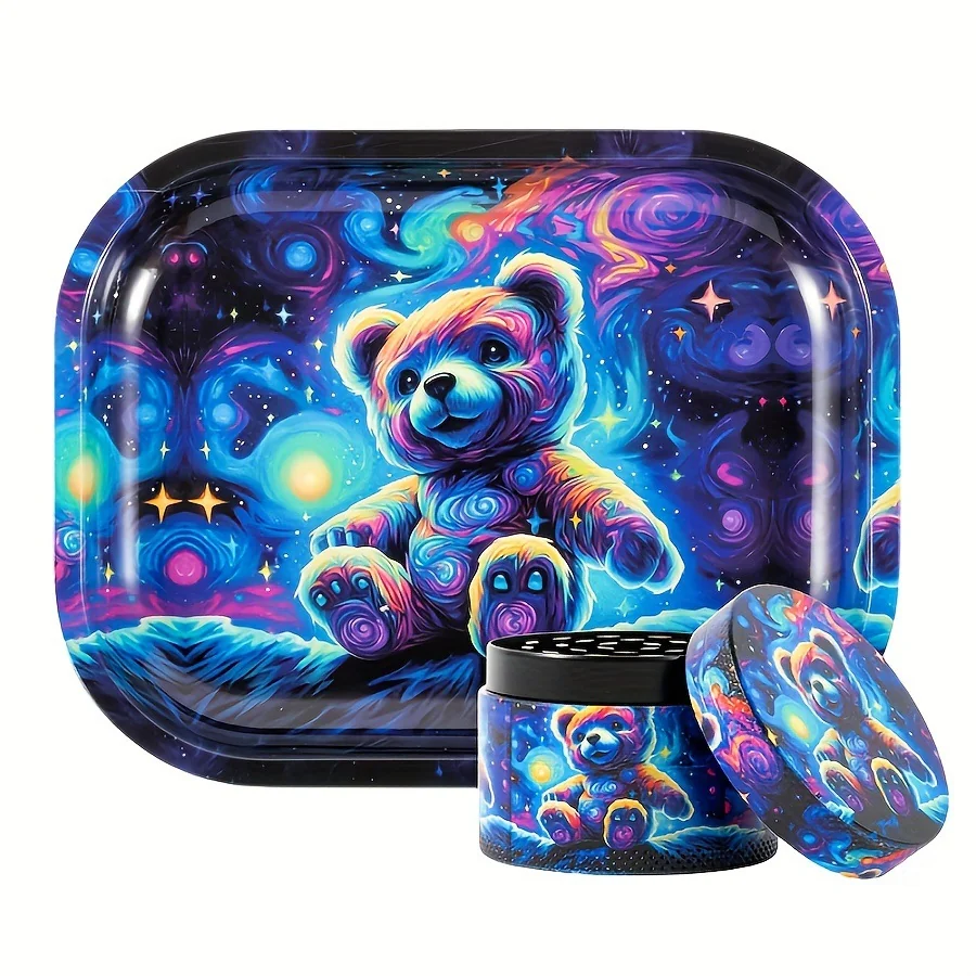 Printed Rolling Tray and Grinder Options