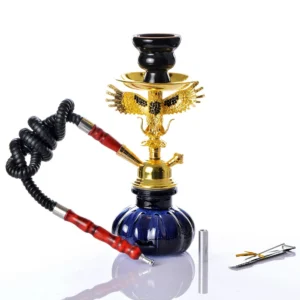 Small Decorative Hookah with Animal Designs