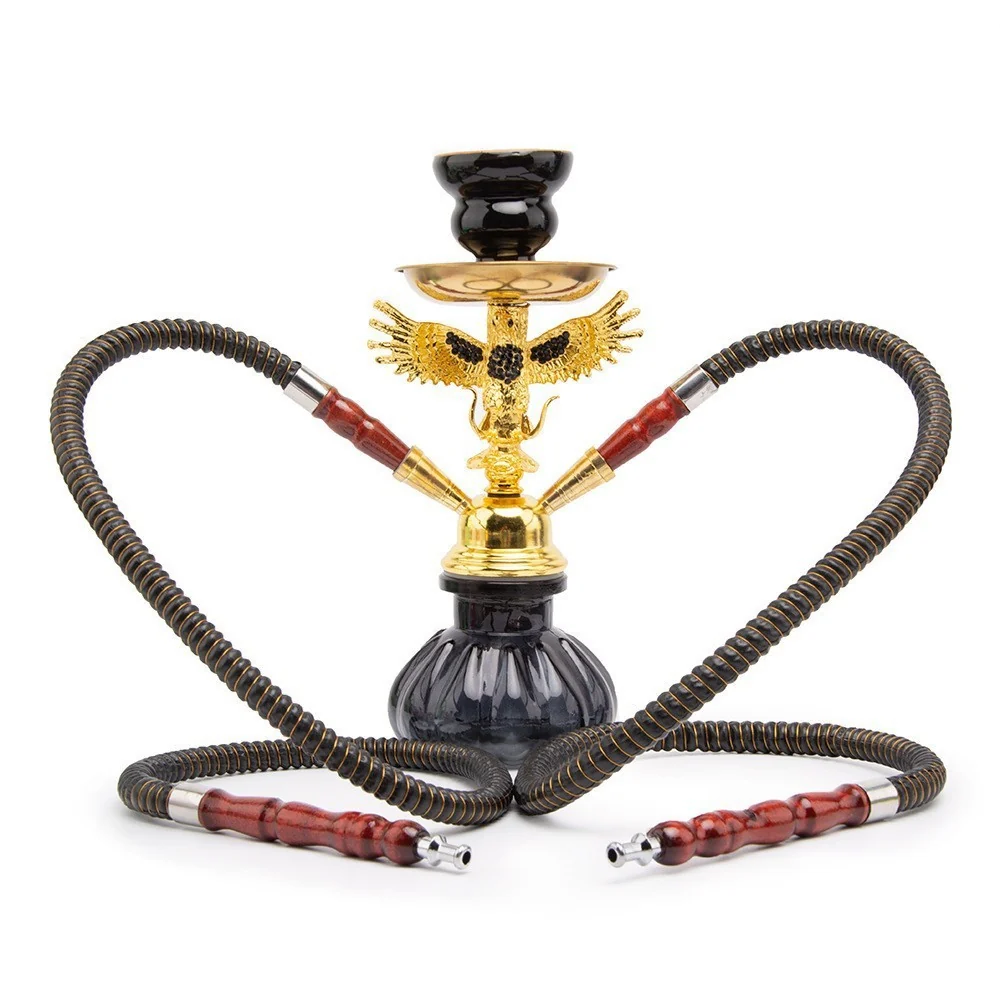 Small Decorative Hookah with Animal Designs