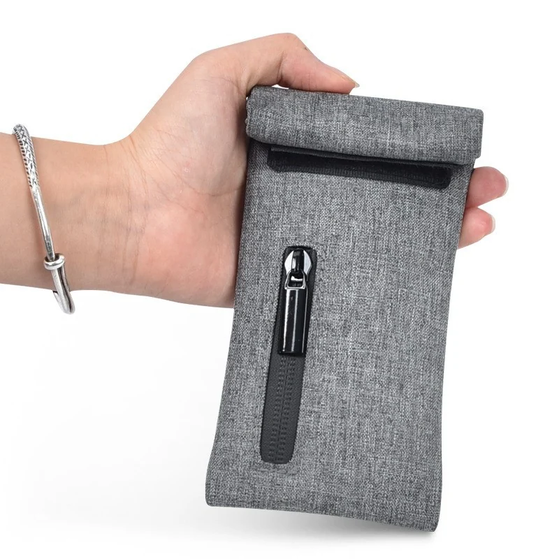Smell-Proof Polyester Tobacco Travel Bag with Combination Lock — application view 005