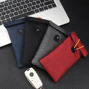 Signal-Blocking Pouch for Phones and Car Keys