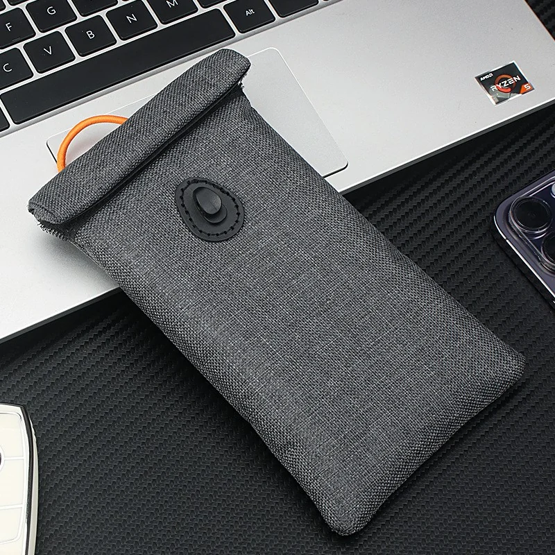 Signal-Blocking Pouch for Phones and Car Keys