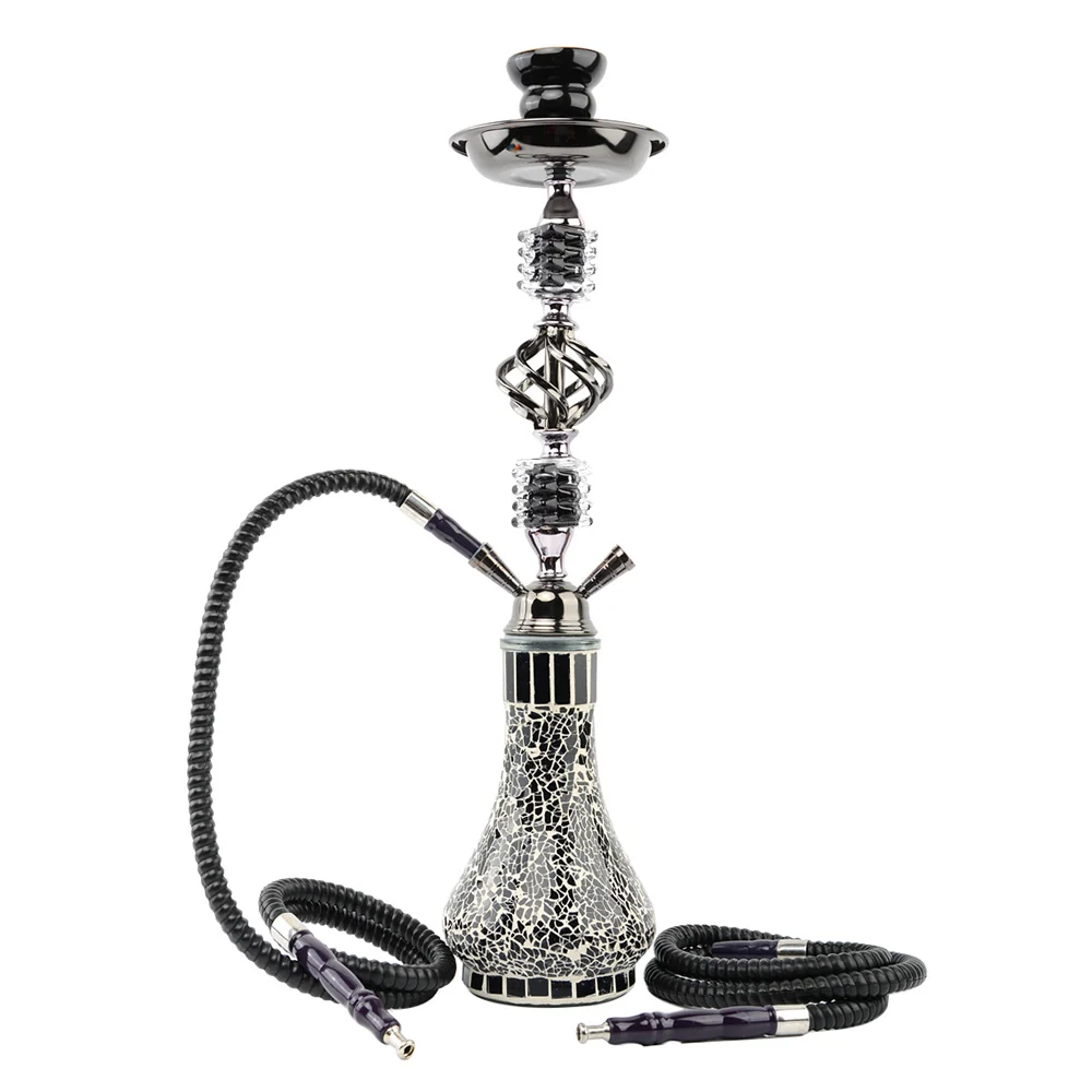 Mosaic Hookah with Two- and Four-Hose Options