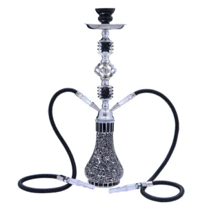 Mosaic Hookah with Two- and Four-Hose Options