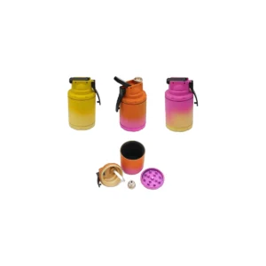 Grenade-Shaped Hookah and Grinder