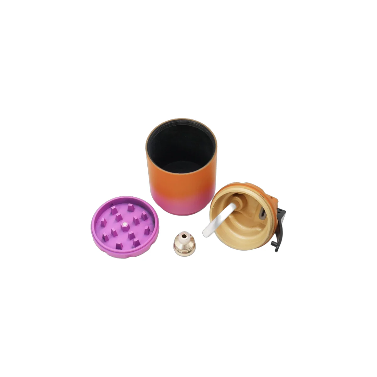 Grenade-Shaped Hookah and Grinder