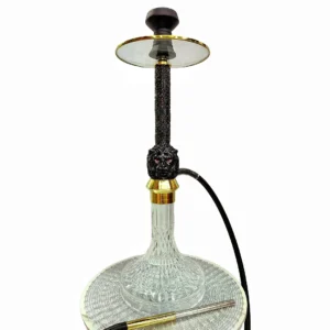 Double-Sided Lion-Head Resin Hookah