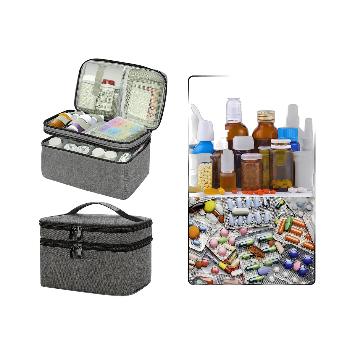 Portable Oxford Fabric First Aid Storage Bag
