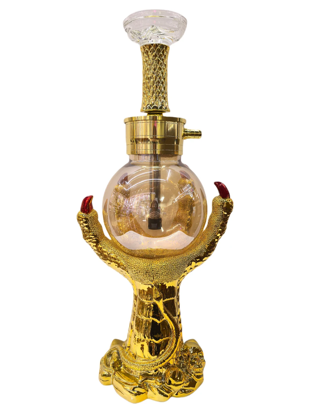 Dragon-Claw Resin Hookah