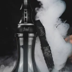 Hookah with Black or Clear Bottle