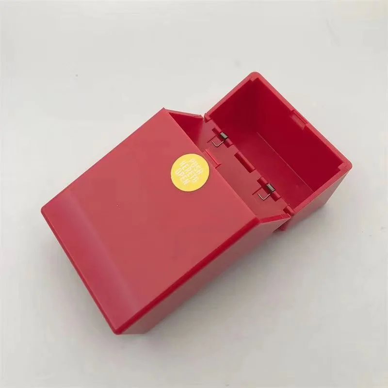 Plastic Cigarette Case with Automatic Lid
