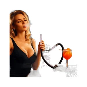 Glass Hookah with One- and Two-Hose Options