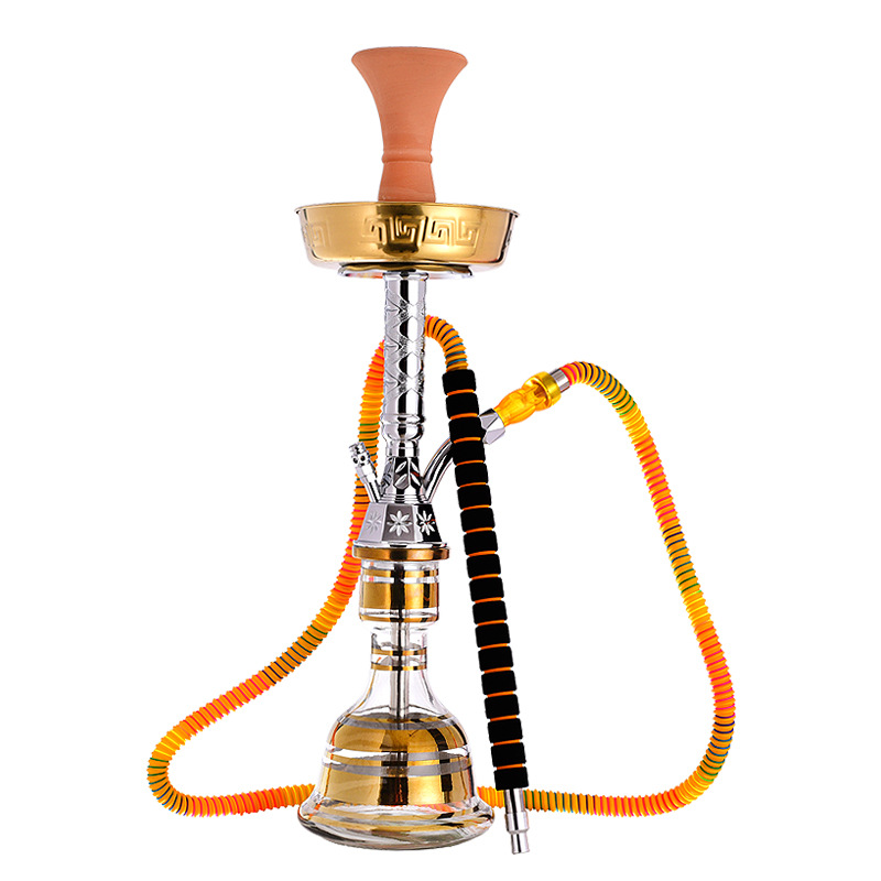 Single-Hose Hookah Set with Carry Bag