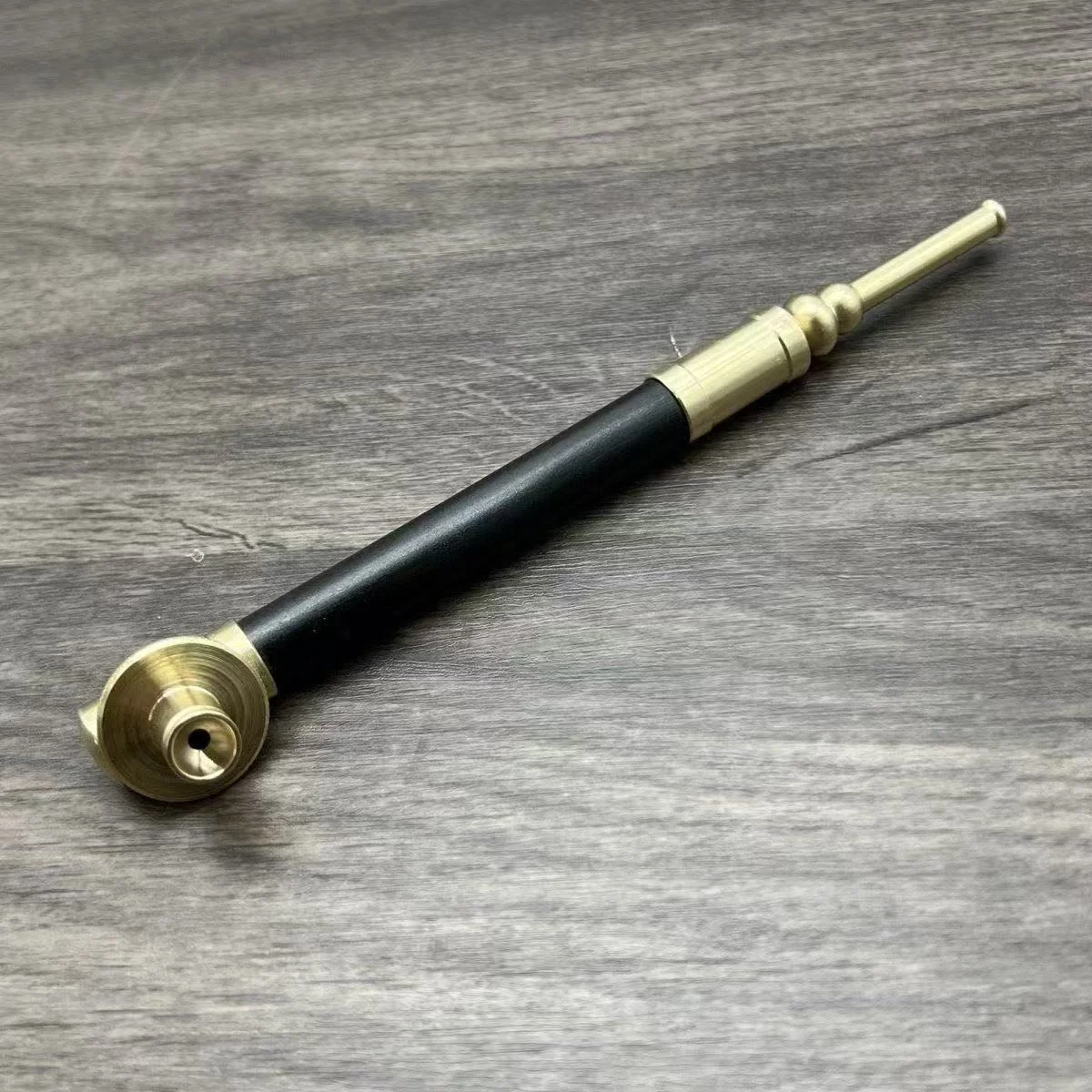 Long-Handled Copper Smoking Pipe