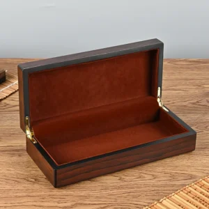 Ebony Wood Jewelry Storage Box