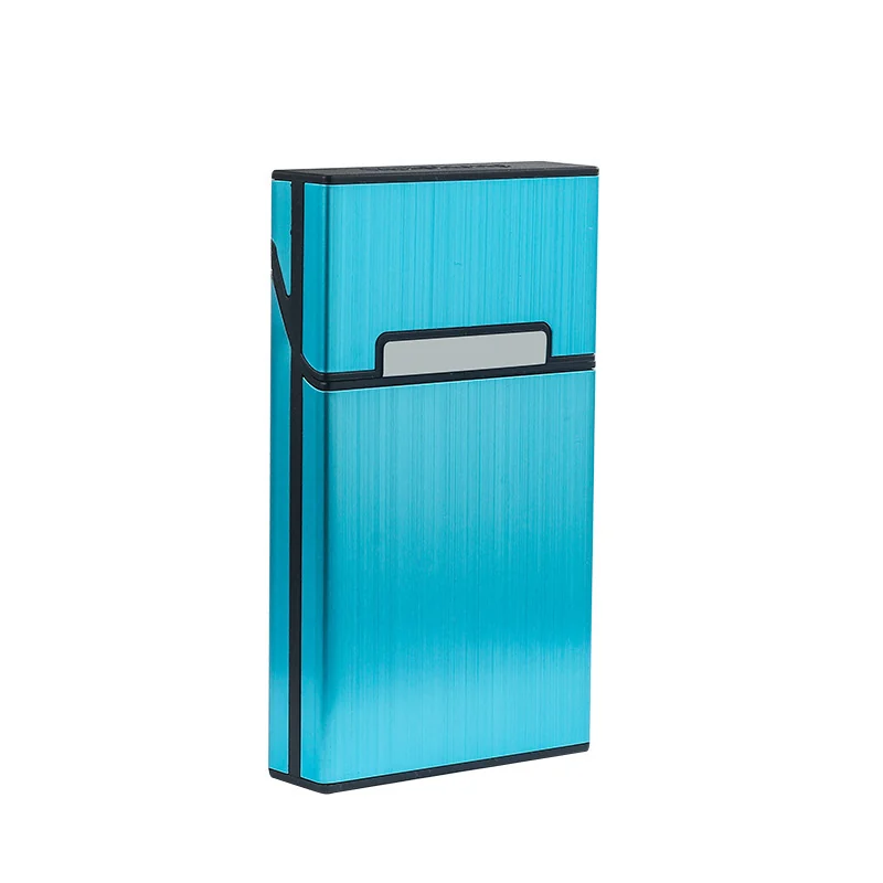 Aluminum Alloy Cigarette Case with Magnetic Closure — product view 014
