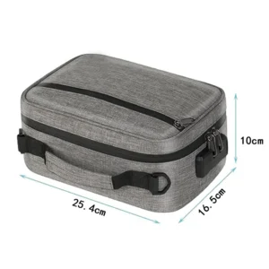 Activated Carbon Smell-Proof Portable Tobacco Bag with Combination Lock — dimensions 002