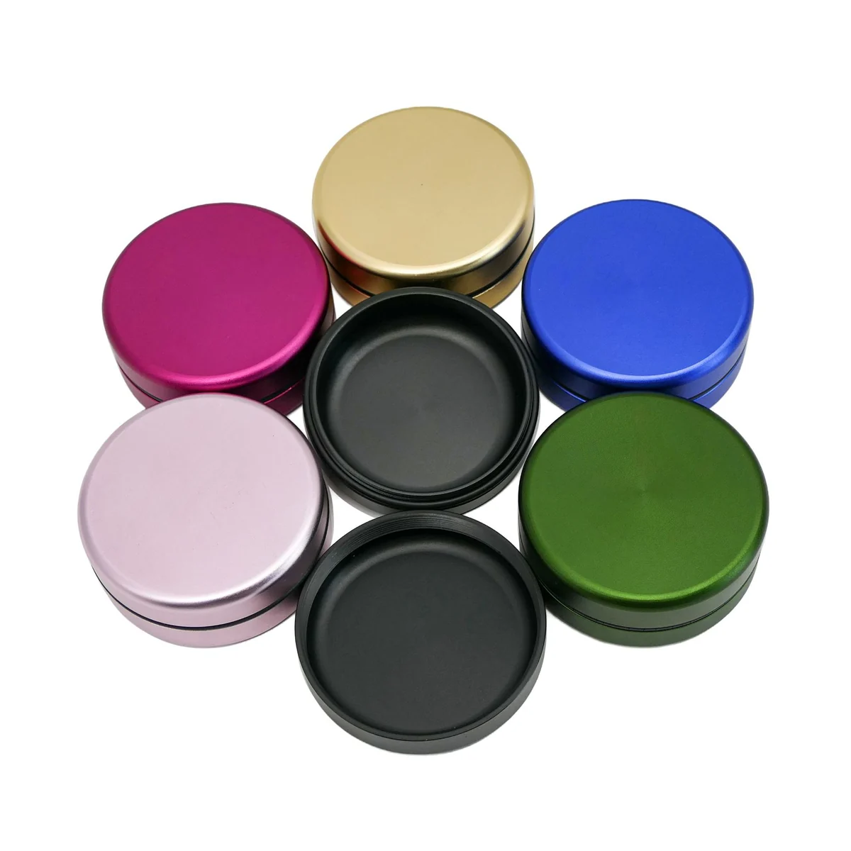 Mini Smell-Proof Aluminum Alloy Tobacco Storage Jar — product view 001
