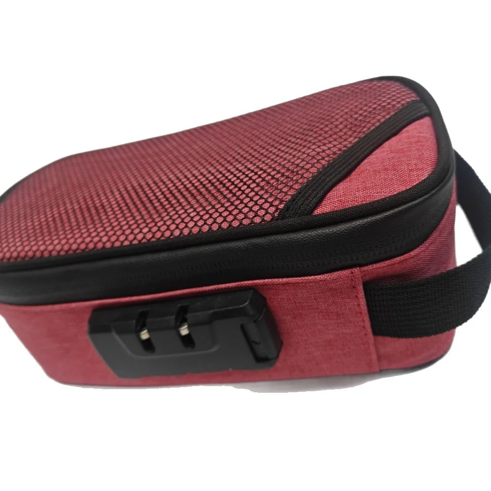 Smell-Proof Travel Tobacco Bag with Combination Lock for Pipes — application view 005